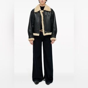 NWT RE/DONE Low Rider Loose Jeans in Black Size 24(Oversized)